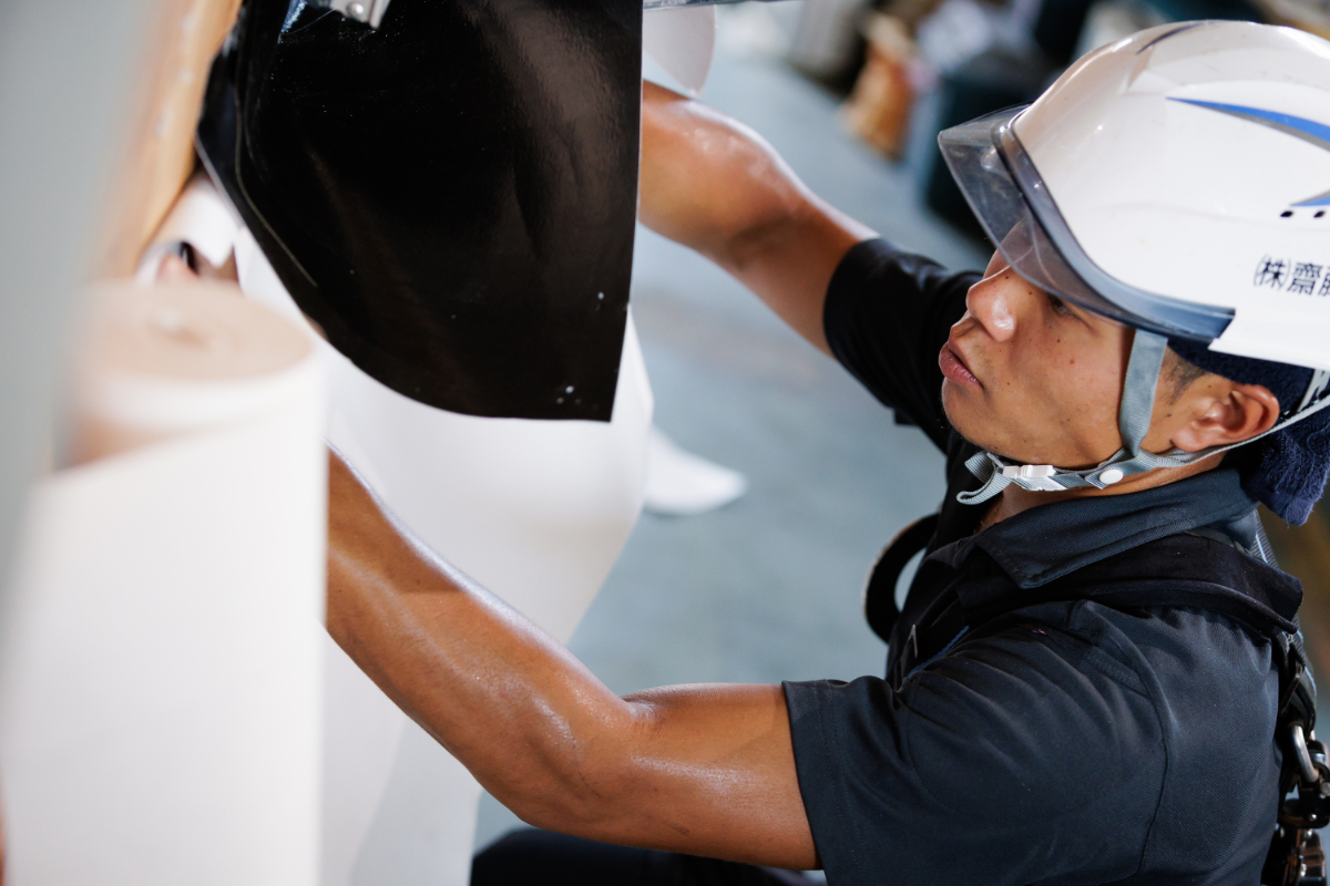 丁寧な施工を心がけています